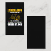 Architektur des Ingenieuringenieurs zivil Engineer Visitenkarte (Vorne/Hinten)
