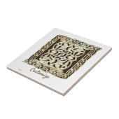 Architektur des islamischen Tempels Thunder_Cove Fliese (Seite)