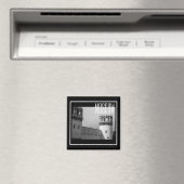 Architektur des Moskauer Klosters Novodevichy Magnet (In Situ (Geschirrspüler))
