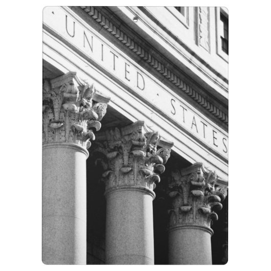 Architektur des NYC VIII Klemmbrett (Rückseite)