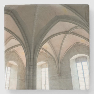 Architektur des Papstpalastes Steinuntersetzer