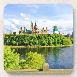 Architektur des Parliament Hill Ottawa. Jetzt kauf Getränkeuntersetzer