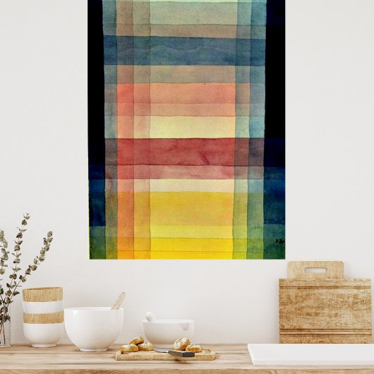 Architektur des Schlichten, Poster (Küche)