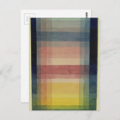 Architektur des Schlichten von Paul Klee Postkarte (Vorne/Hinten)