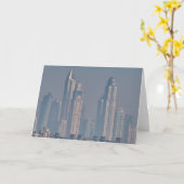 Architektur Dubai Karte (Gelbe Blume)