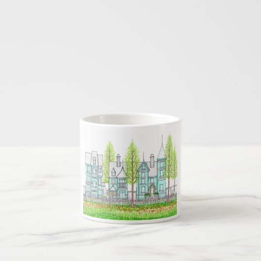 Architektur-Espressotasse Espressotasse (Vorderseite)