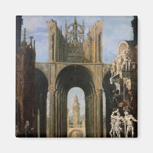 Architektur-Fantasie Magnet (Vorne)