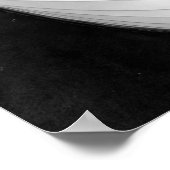 Architektur-Foto - Elliptische Treppe Poster (Ecke)