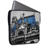 Architektur-Foto New York City Goth Laptopschutzhülle (Vorne Rechts)