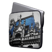 Architektur-Foto New York City Goth Laptopschutzhülle (Vorderseite Links)