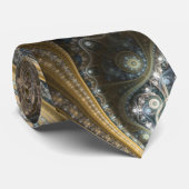 Architektur-Fraktal Neck Tie Krawatte (Gerollt)