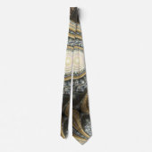Architektur-Fraktal Neck Tie Krawatte (Rückseite)