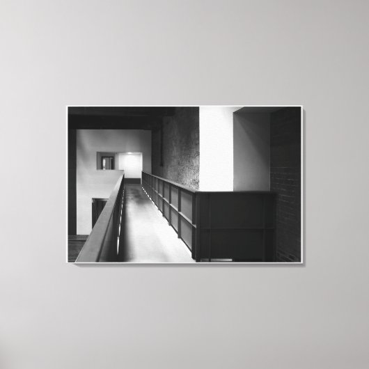 Architektur Fugue Fine Art Leinwanddruck (Vorderseite)