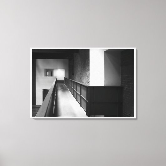 Architektur Fugue Fine Art Leinwanddruck (Vorderseite)