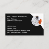 Architektur für Baukarten Visitenkarte (Vorderseite)