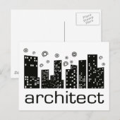 Architektur Gebäude Cooles Design! Postkarte (Vorne/Hinten)