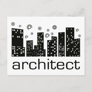 Architektur Gebäude Cooles Design! Postkarte