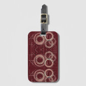 Architektur Gepäckanhänger (Vorderseite Vertikal)