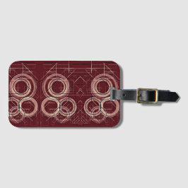 Architektur Gepäckanhänger