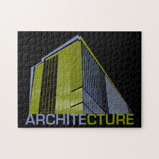 Architektur Grafik Puzzle (Horizontal)