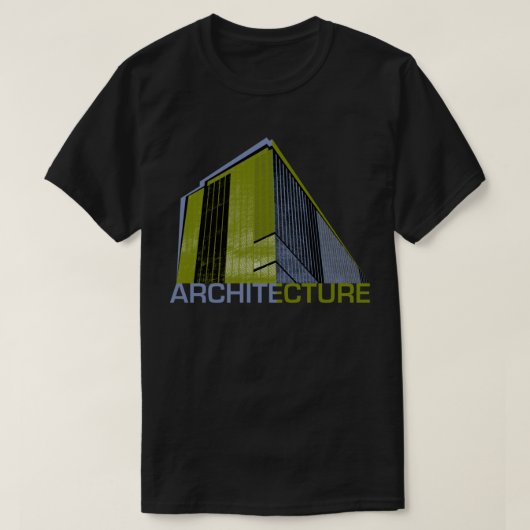Architektur Grafik T-Shirt (Design vorne)