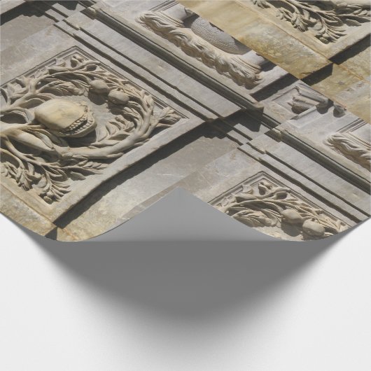 Architektur Granada Matte Wrapping Paper, Geschenkpapier (Ecke)