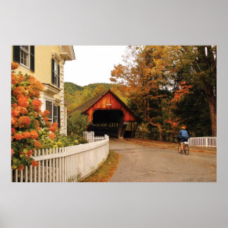 Architektur - Holz, VT - Einfahrt in Holz Poster