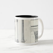 Architektur I: Aufträge der Architektur Zweifarbige Tasse (VorderseiteRechts)