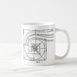 Architektur im Vintage-Stil Kaffeetasse