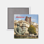 Architektur in Birmingham, England Magnet (Vorderseite/Rückseite)