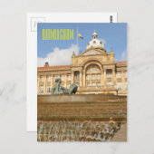 Architektur in Birmingham, England Postkarte (Vorne/Hinten)