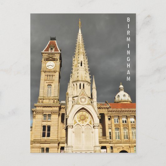 Architektur in Birmingham, England Postkarte (Vorderseite)