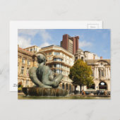 Architektur in Birmingham, England Postkarte (Vorne/Hinten)