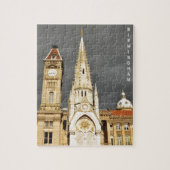 Architektur in Birmingham, England Puzzle (Vertikal)