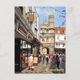 Architektur in Canterbury, Kent, England Postkarte