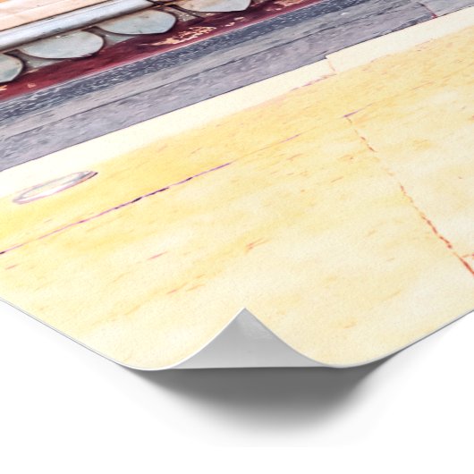 Architektur in Rajasthan Poster (Ecke)