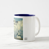 Architektur in the Clouds mug Zweifarbige Tasse (VorderseiteRechts)