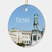 Architektur in Wien, Österreich Keramik Ornament (Links)