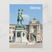 Architektur in Wien, Österreich Postkarte (Vorderseite)
