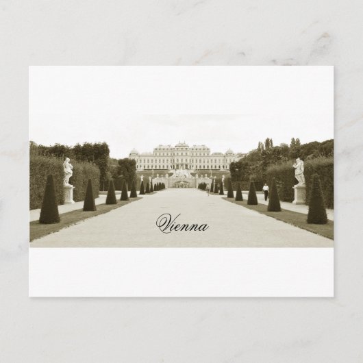Architektur in Wien, Österreich Postkarte (Vorderseite)