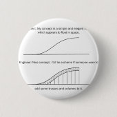 Architektur/Ingenieur Button (Vorderseite)