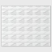 Architektur/Ingenieur Geschenkpapier (Flach)