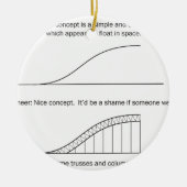 Architektur/Ingenieur Keramik Ornament (Vorne)