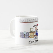 Architektur - Ingenieur, Männchen Kaffeetasse (Vorderseite Links)