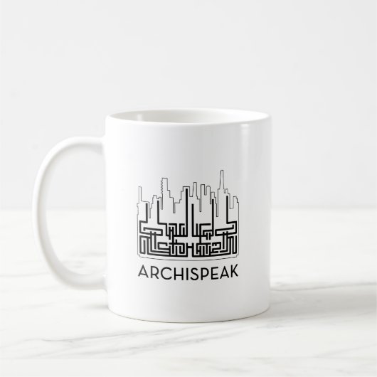 Architektur ist. das SH. Kaffeetasse (Links)