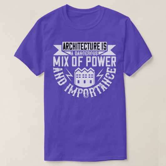 Architektur ist ein Mix T-Shirt (Design vorne)