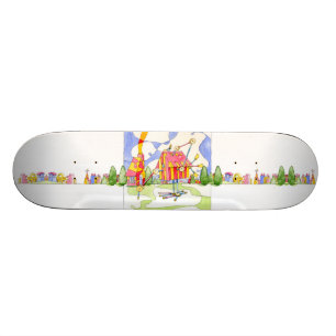 Architektur ist Spaß-Skate-Plattform Skateboard