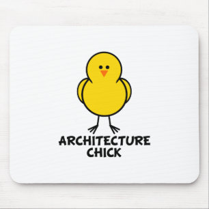 Architektur-Küken Mousepad