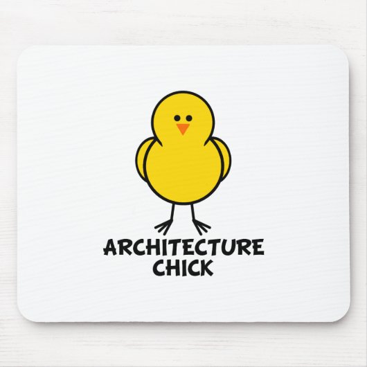 Architektur-Küken Mousepad (Vorne)