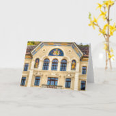 Architektur Liechtensteins Karte (Gelbe Blume)